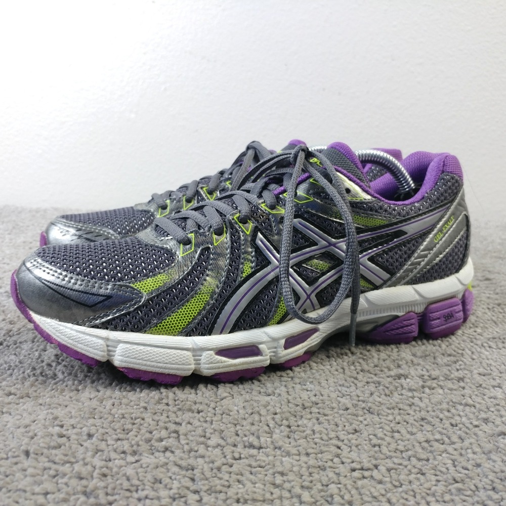 Asics Gel Exalt 2 Womens Size 7.5 Running Shoes Gray Purple T379N Sneakers